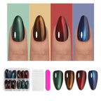 Artificial Nail Set Pointed Stiletto High-Gloss