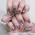Artificial Nail Set Pointed Stiletto High-Gloss