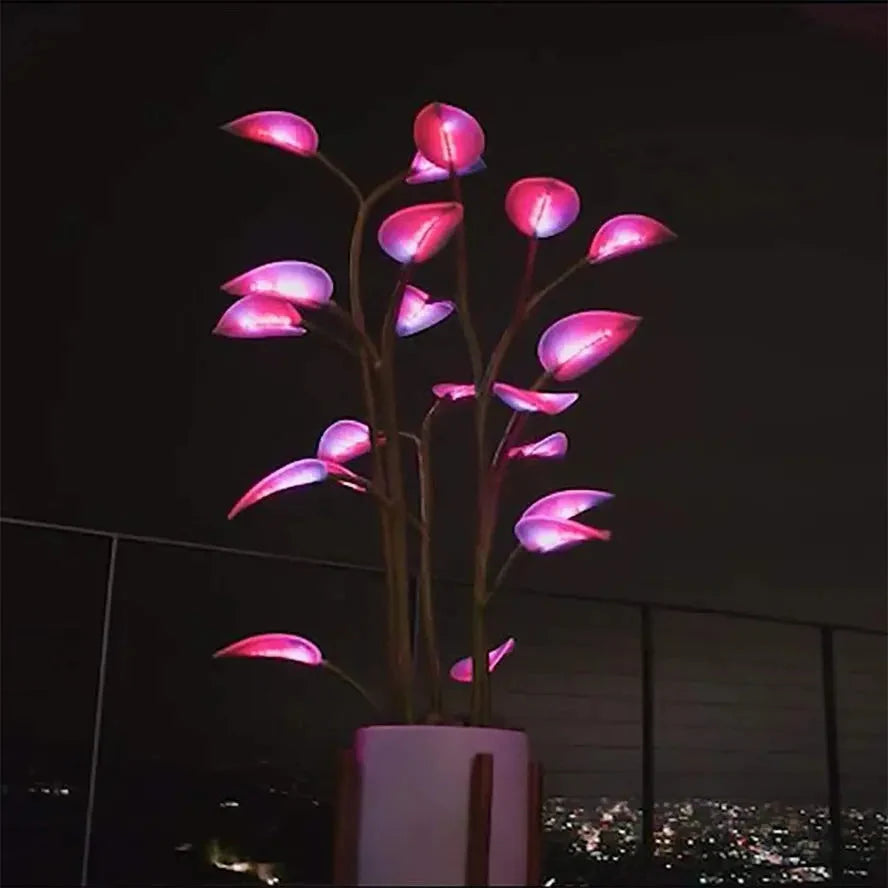 Artificial Plant LED App-Controlled 500 Programmable Modes