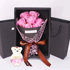 Artificial Rose Bouquet 7 Heads No Maintenance
