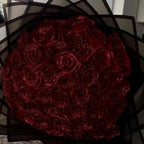 Artificial Rose Set Glitter Finish 30 Or 50 Pieces