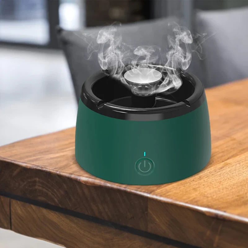 Ashtray Air Purifier Activated Carbon USB Rechargeable