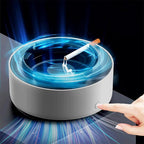 Ashtray Multi-Layer Smoke Filtration USB Rechargeable