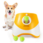 Automatic Ball Launcher Adjustable Distance Battery-Operated