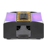 Automatic Card Shuffler Battery-Powered Handles Up To Two Decks
