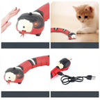 Automatic Cat Toy Smart Sensing USB Rechargeable