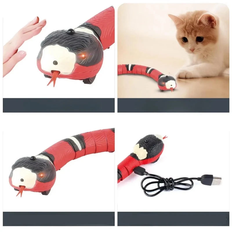Automatic Cat Toy Smart Sensing USB Rechargeable