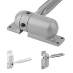 Automatic Door Closer Cushioned Quiet Easy Mount