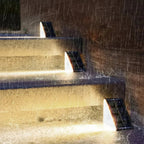 Automatic Dusk-To-Dawn Solar Step Light (IP67 Waterproof)