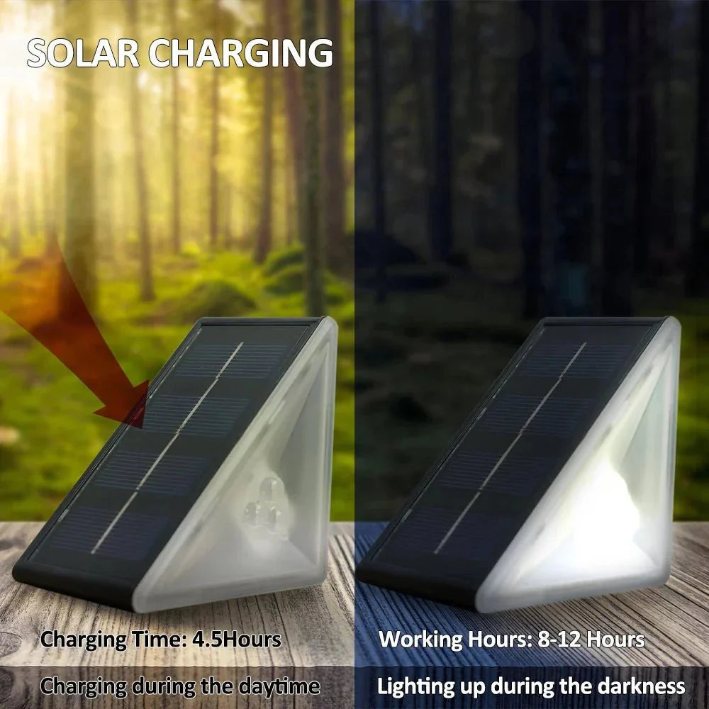 Automatic Dusk-To-Dawn Solar Step Light (IP67 Waterproof)