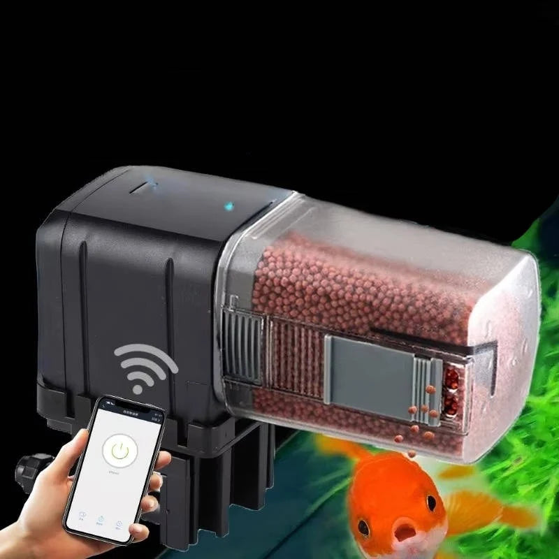 Automatic Fish Feeder App & Voice Controlled