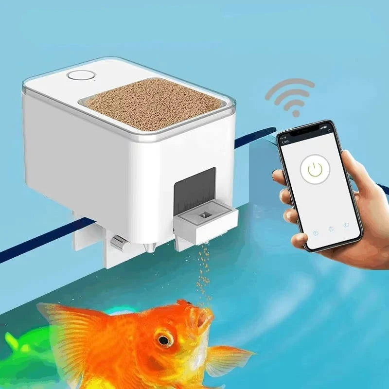 Automatic Fish Feeder App & Voice Controlled