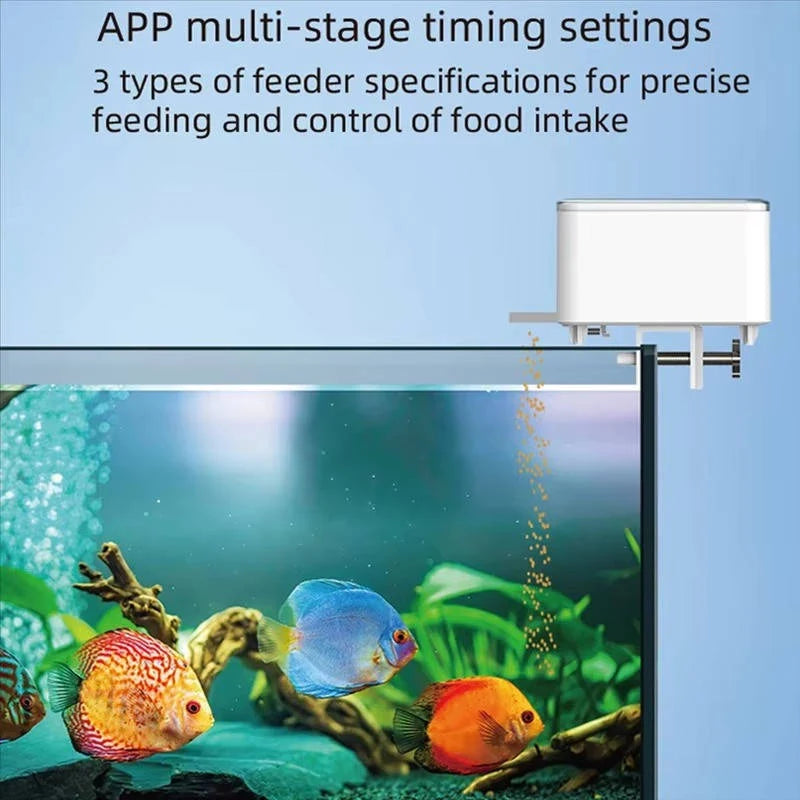 Automatic Fish Feeder App & Voice Controlled