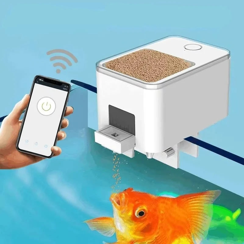 Automatic Fish Feeder App & Voice Controlled