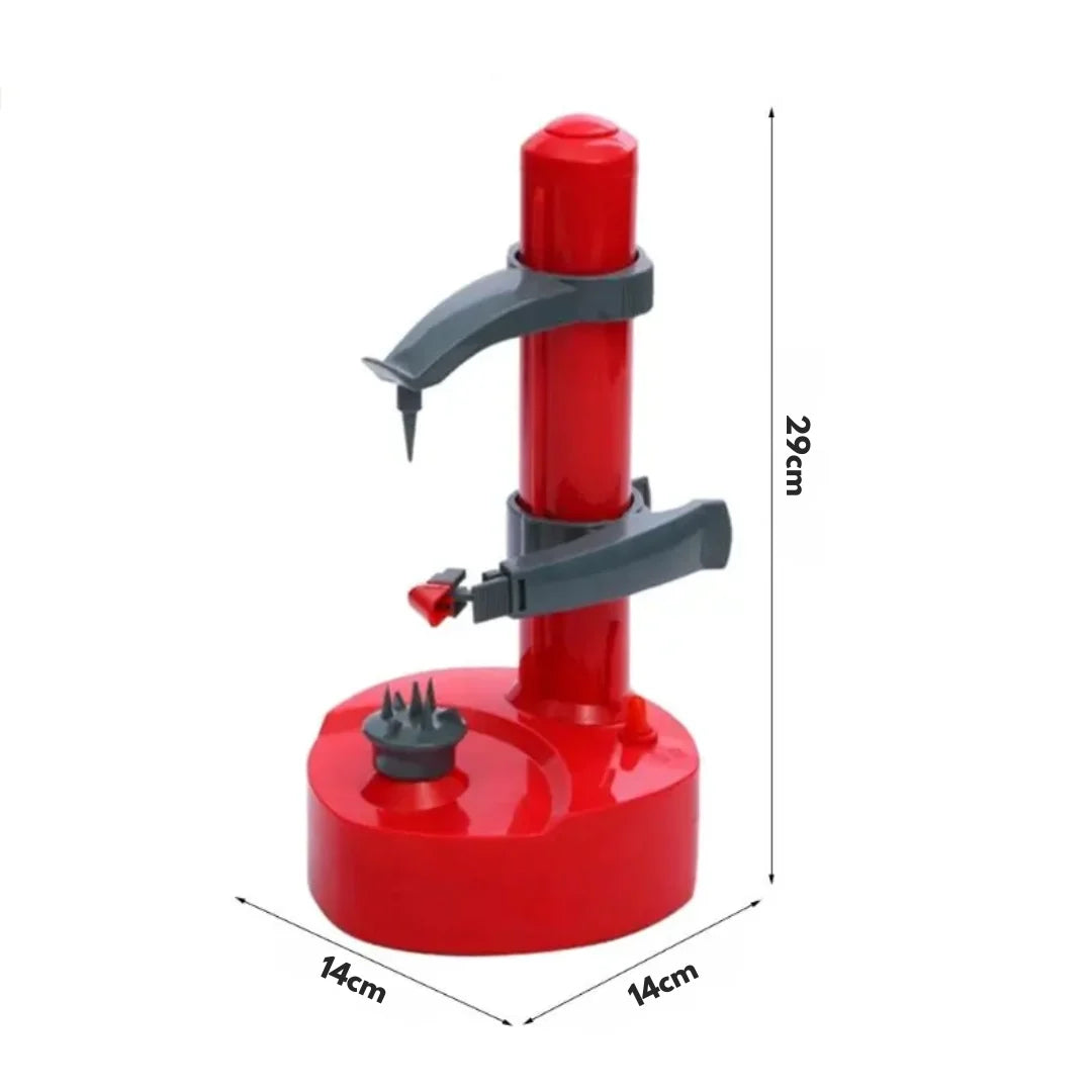 Automatic Fruit & Vegetable Peeler One-Button Operation Upright Holder