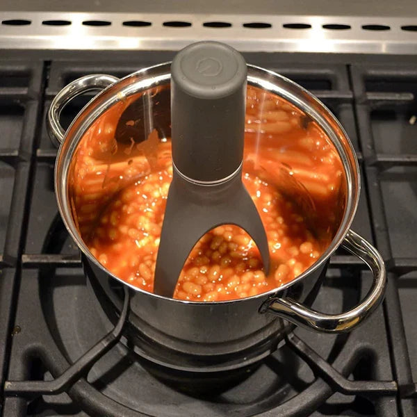 Automatic Pan Stirrer Hands-Free Adjustable Speed Stainless Steel Arms