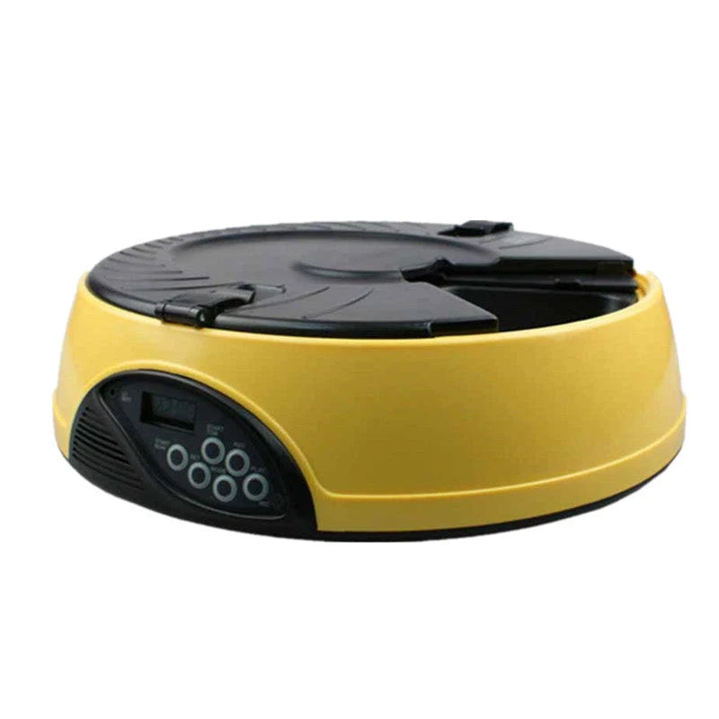 Automatic Pet Feeder 6-Meal Programmable & Voice Message