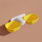 Automatic Pet Feeder Adjustable Height Lightweight Plastic