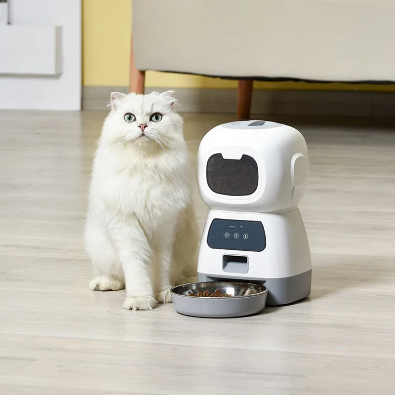 Automatic Pet Feeder Programmable 3.5L Voice Recorder