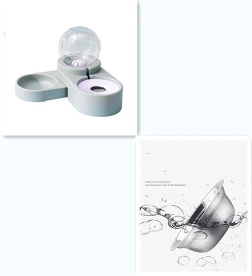 Automatic Pet Water Dispenser Transparent Top-Load 1.8L