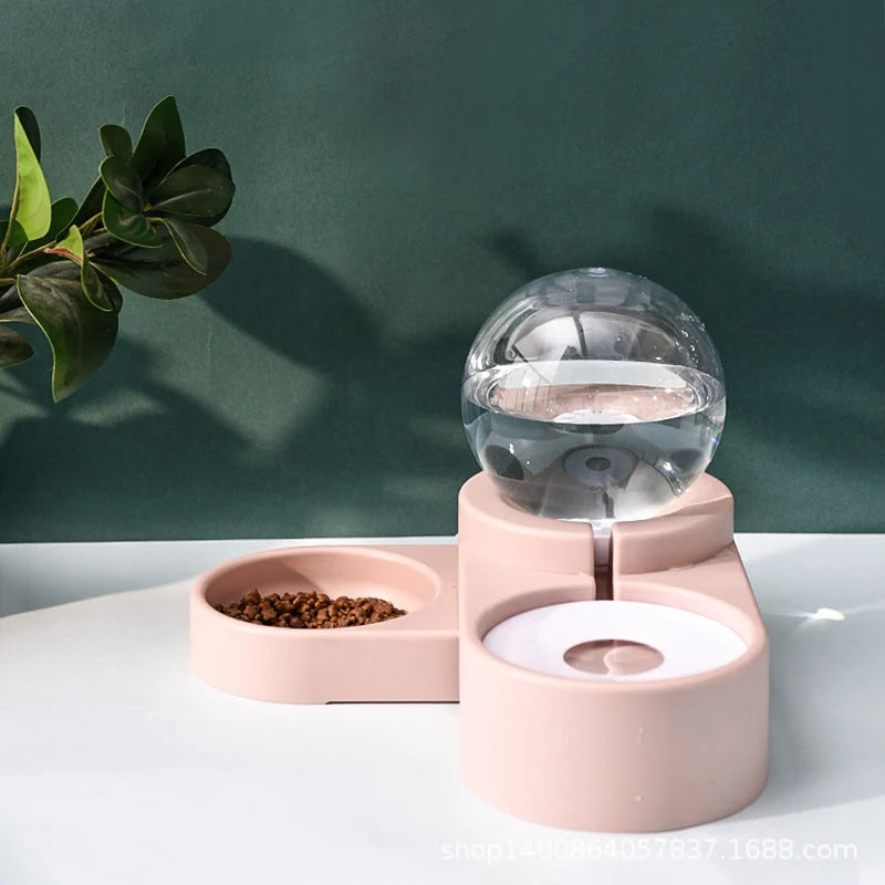 Automatic Pet Water Dispenser Transparent Top-Load 1.8L