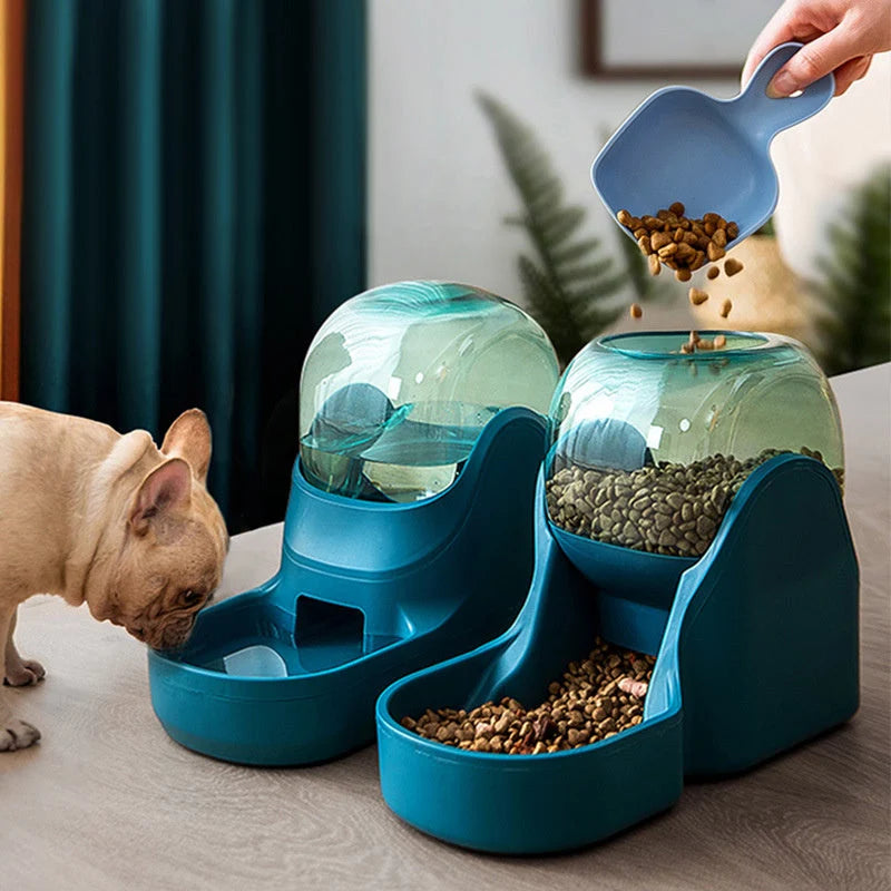 Automatic Pet Water Feeder Large Capacity No-Jam Anti-Overturn