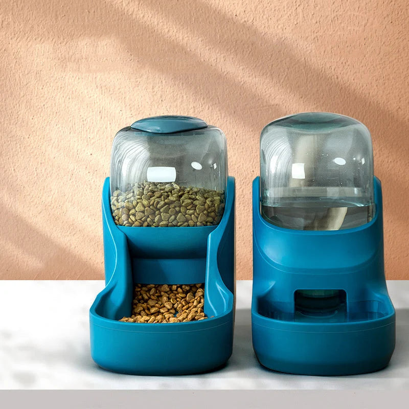 Automatic Pet Water Feeder Large Capacity No-Jam Anti-Overturn