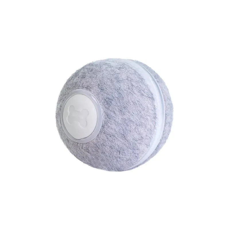 Automatic Rolling Cat Toy USB Rechargeable Durable Synthetic Fiber