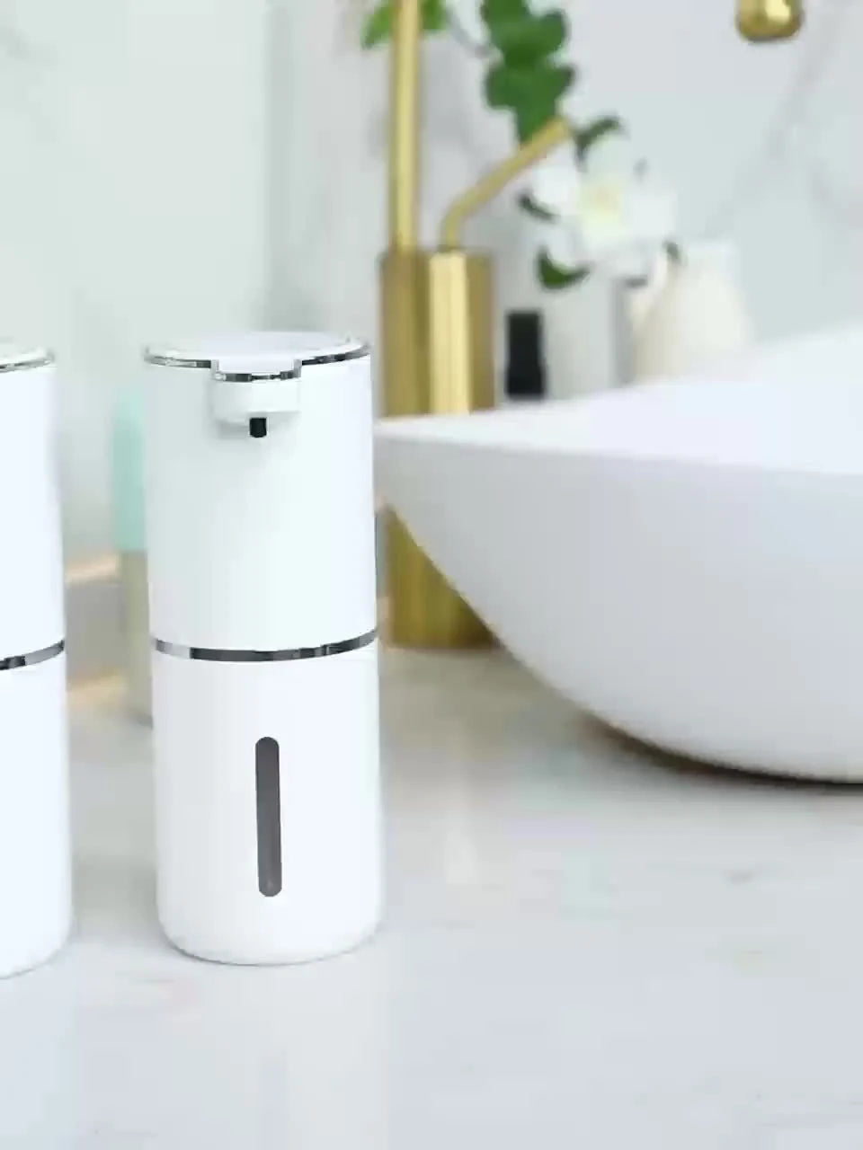 Automatic Soap Dispenser Touchless Sensor Foam USB Rechargeable