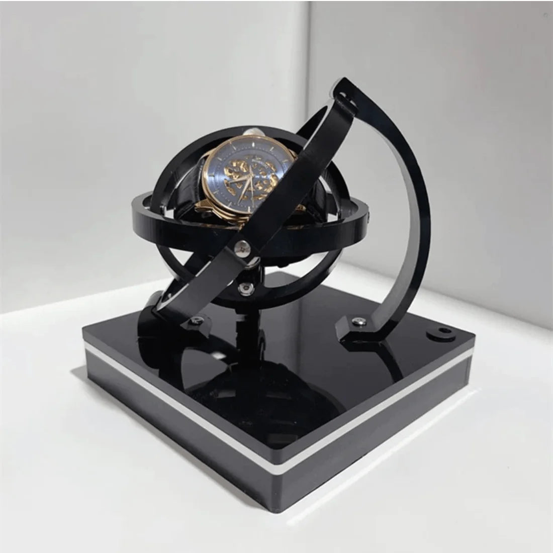 Automatic Watch Winder Quiet Motor & Multiple Rotation Modes