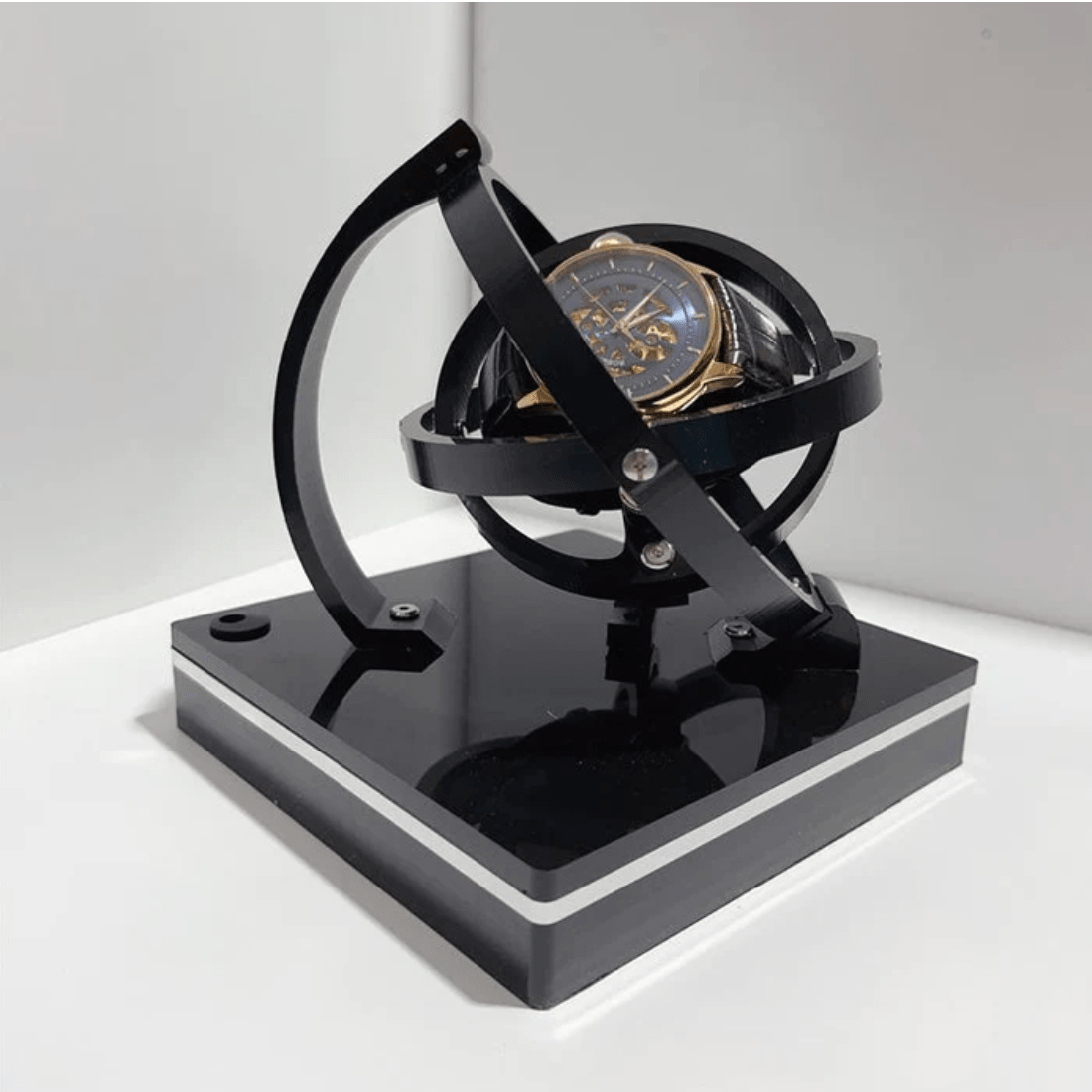 Automatic Watch Winder Whisper-Quiet Motor & Elegant Display