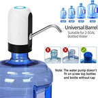 Automatic Water Dispenser Bottle-Mounted One-Touch USB Rechargeable