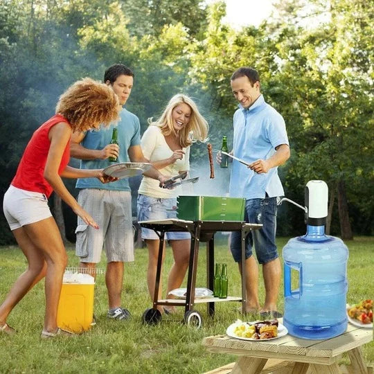 Automatic Water Dispenser Bottle-Mounted One-Touch USB Rechargeable