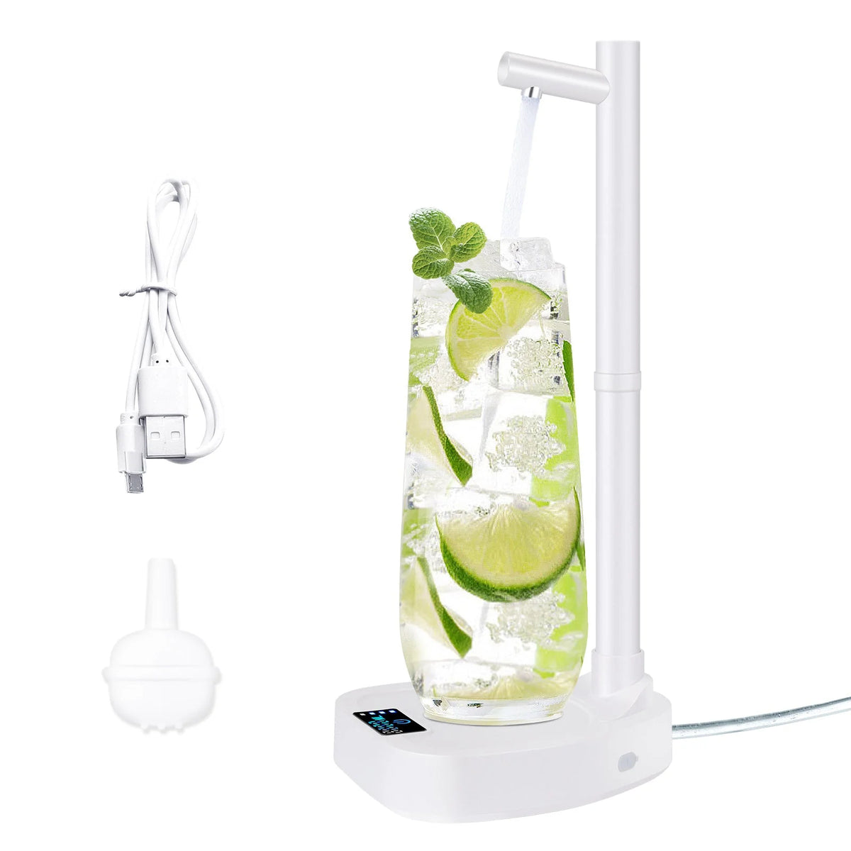 Automatic Water Dispenser Hands-Free Rechargeable 8 Adjustable Levels