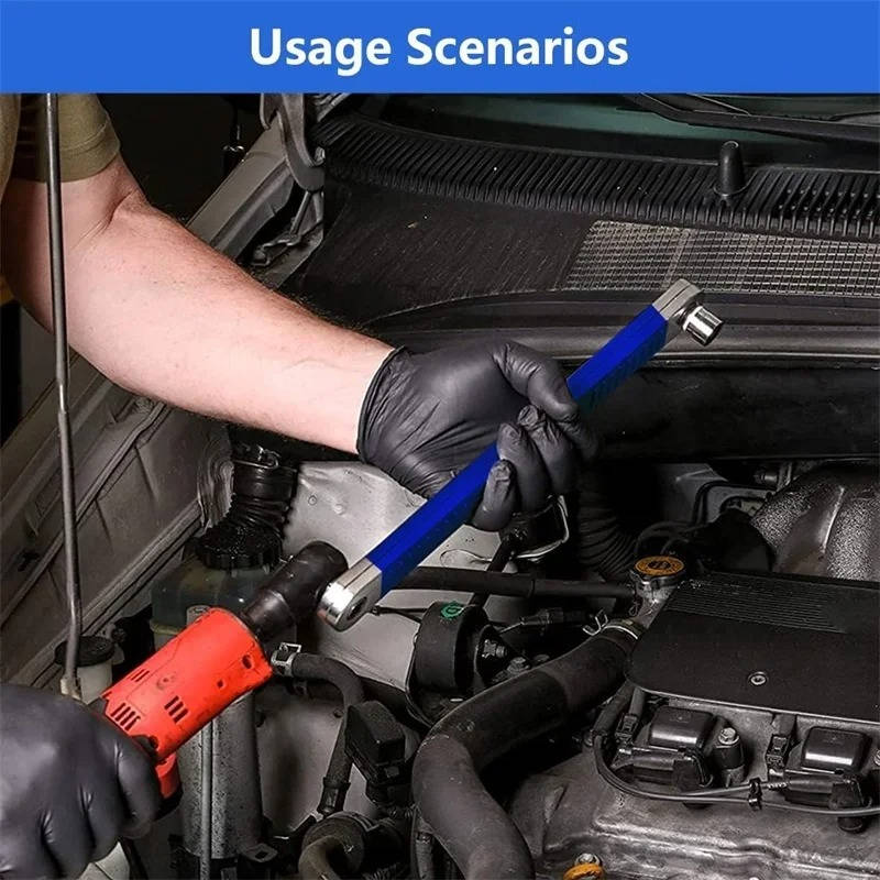 Automotive Extension Wrench Chain-Driven 15.4 Inch High Torque