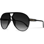 Aviator Sunglasses Oversized Square Lenses UV400 Lightweight