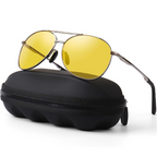 Aviator Sunglasses Polarized UV400 Lightweight Metal Frame