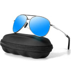 Aviator Sunglasses Polarized UV400 Lightweight Metal Frame