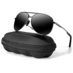 Aviator Sunglasses Polarized UV400 Lightweight Metal Frame