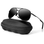 Aviator Sunglasses Polarized UV400 Lightweight Metal Frame