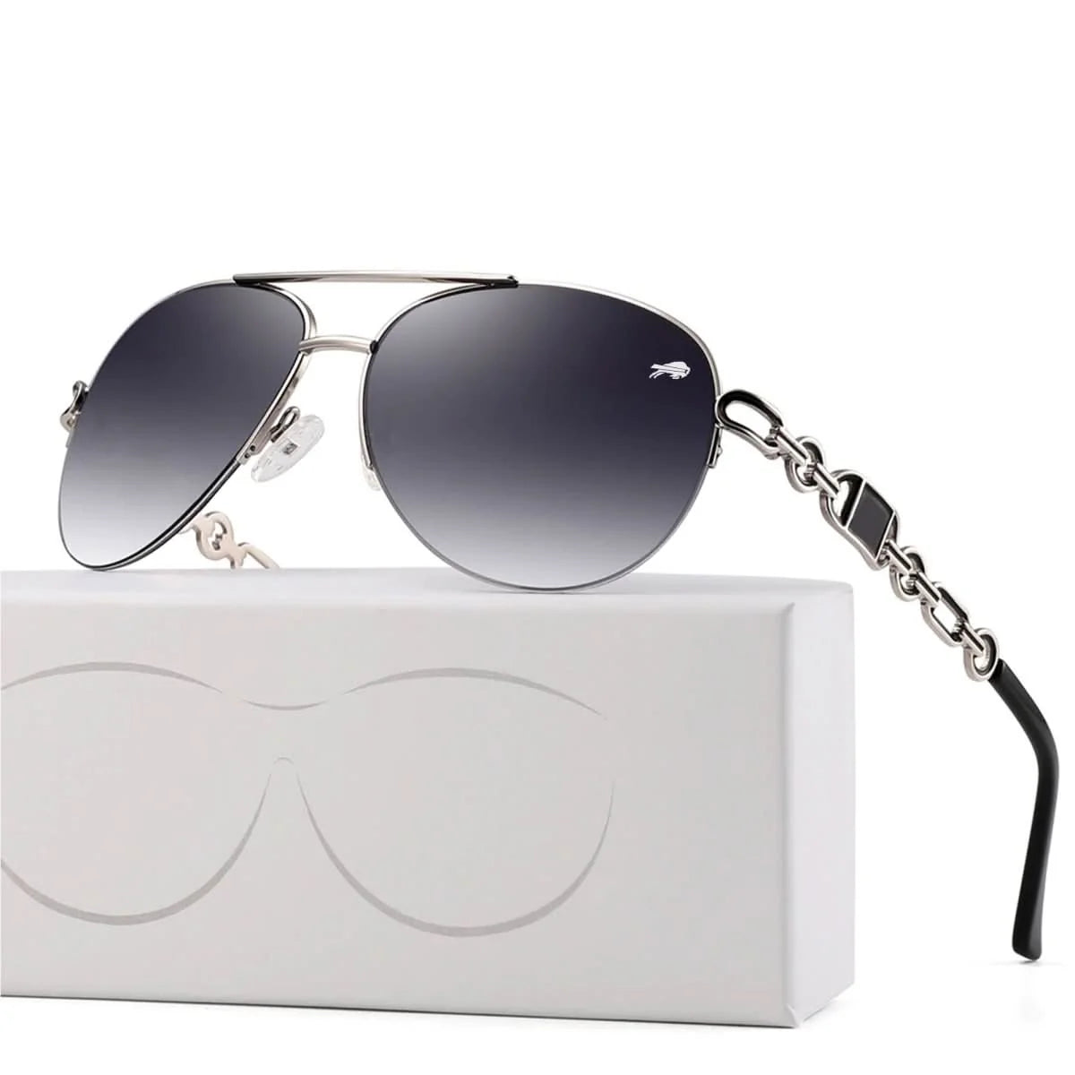 Aviator Sunglasses Polarized & UV400 Lightweight Polycarbonate