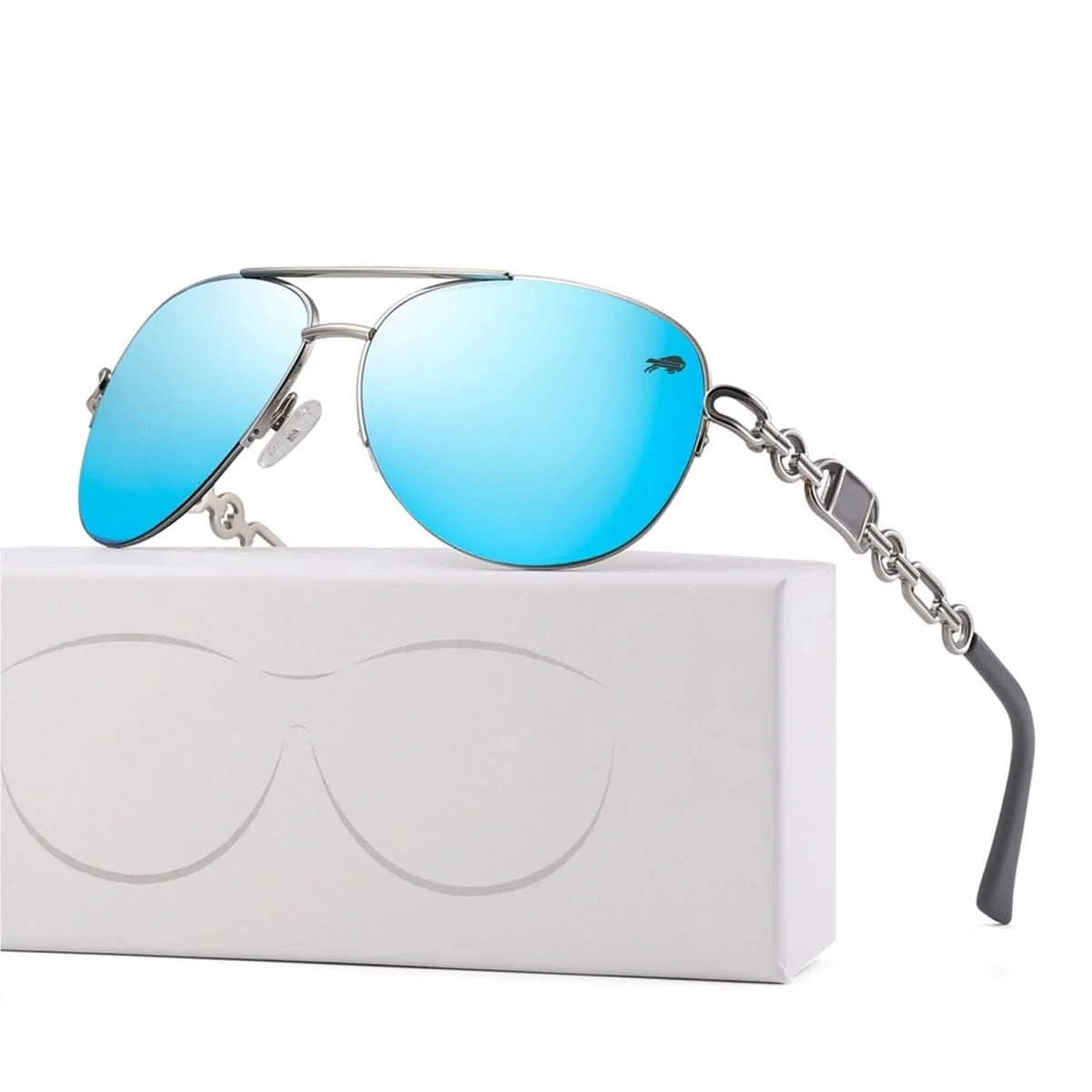 Aviator Sunglasses Polarized & UV400 Lightweight Polycarbonate
