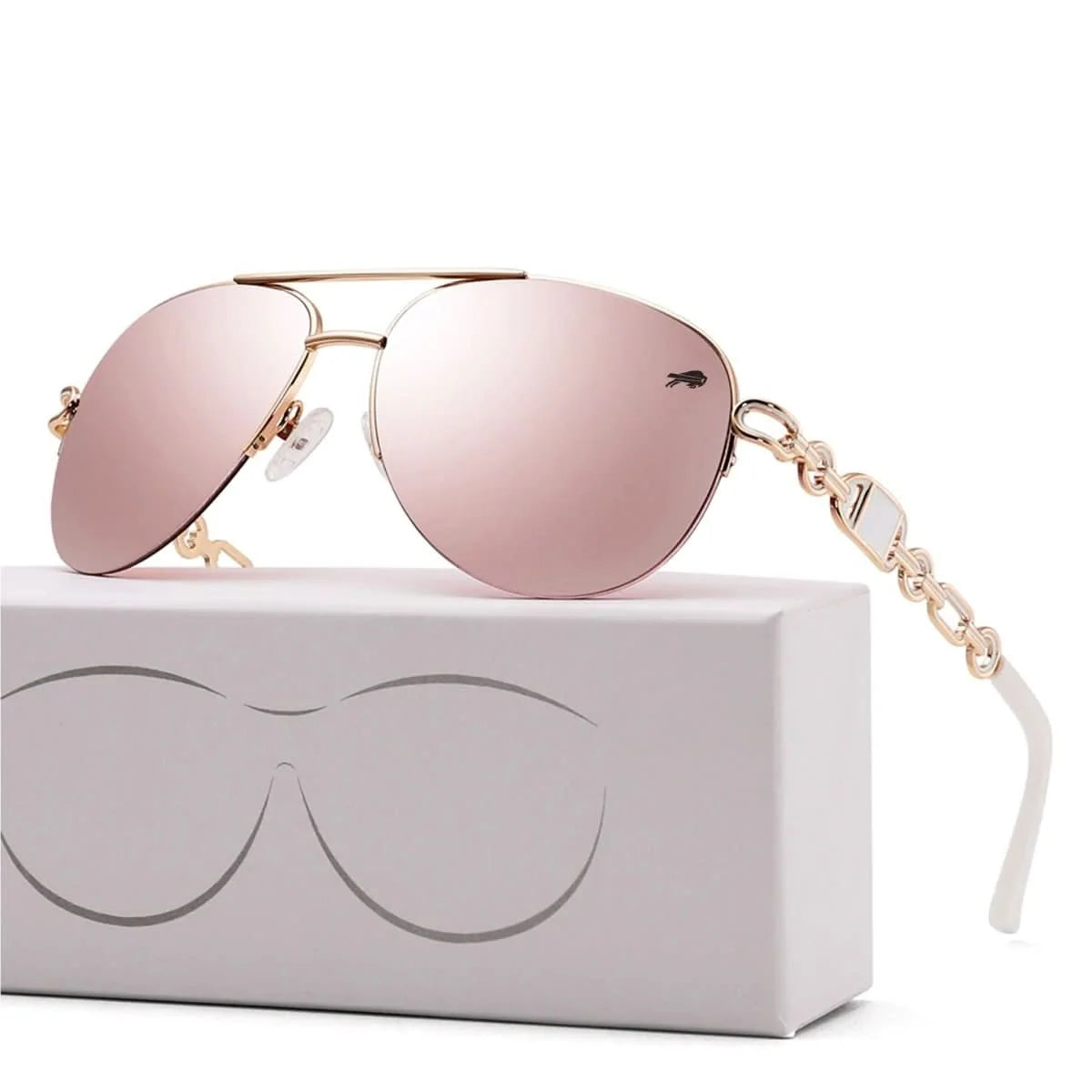 Aviator Sunglasses Polarized & UV400 Lightweight Polycarbonate