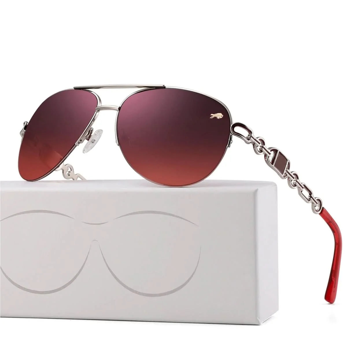 Aviator Sunglasses Polarized & UV400 Lightweight Polycarbonate
