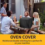 BBQ Grill Cover Heavy-Duty 600D Oxford Waterproof & UV-Protected