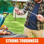 BBQ Skewer Set 6-Piece Extra-Long 23.6 Inch