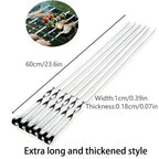 BBQ Skewer Set 6-Piece Extra-Long 23.6 Inch
