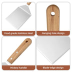 BBQ Spatula Stainless Steel Ergonomic Handle