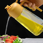 BPA-Free Glass Precision Oil Sprayer & Dispenser (470 ml)