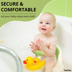 Baby Bath Seat Breathable Mesh Suction Base Wireless Thermometer